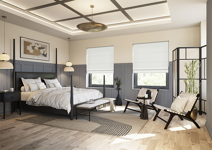 Norleigh, Soft Grey - Twist&Fit Roman Blind - Image 7